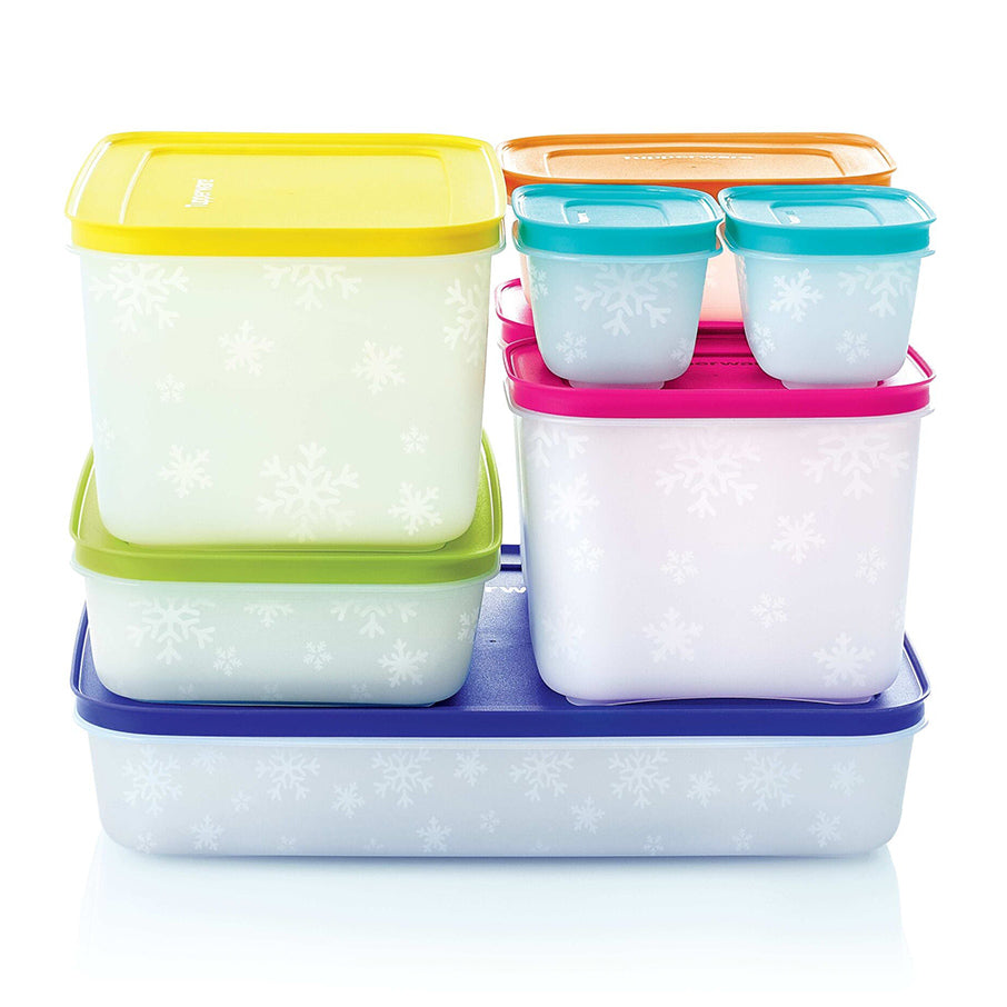 Freezer Mates® PLUS Simple Set  Love at frost sight 😍🧊 Our Freezer Mates®  PLUS Simple Set includes two 450mL Small Shallow containers, two 1.1 L  Small Deep containers and one 1