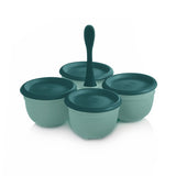 Table Condiment Server 4-Pc. Set (Mysterious Green)
