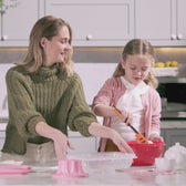 Tupperware Red Rectangular Jumbo Jel Ring Party Mold | 10.5 Cup / 2.5 L Capacity | Multi-Layer Dessert & Dip Mold