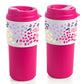 Flirty Floral Eco+ To-Go Cups (Set of 2)