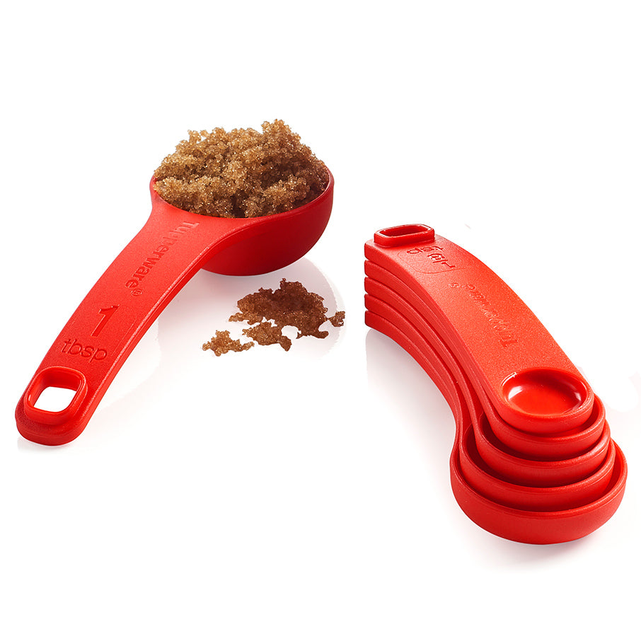 TUPPERWARE Set of 6 Prep Essentials Essential Measuring Spoons