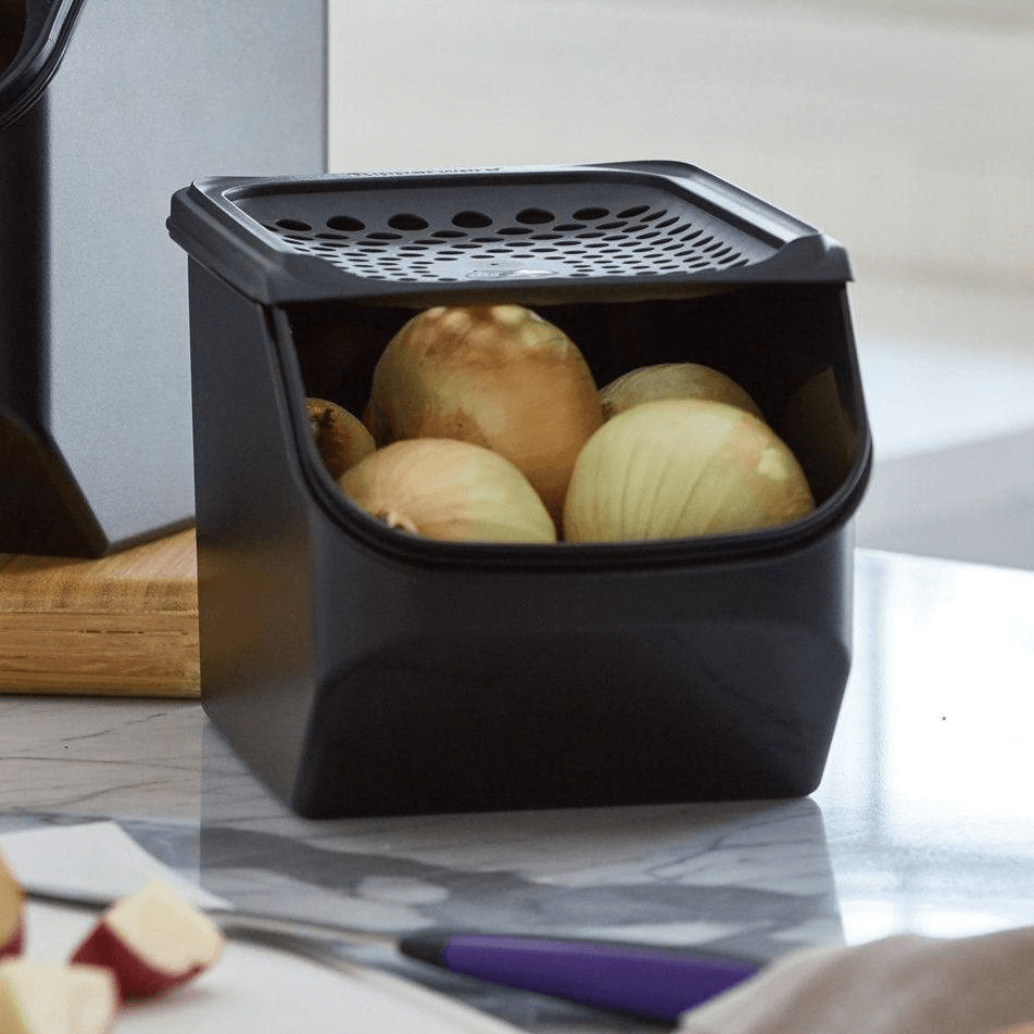 Onion & Garlic Smart Container (Red lid)