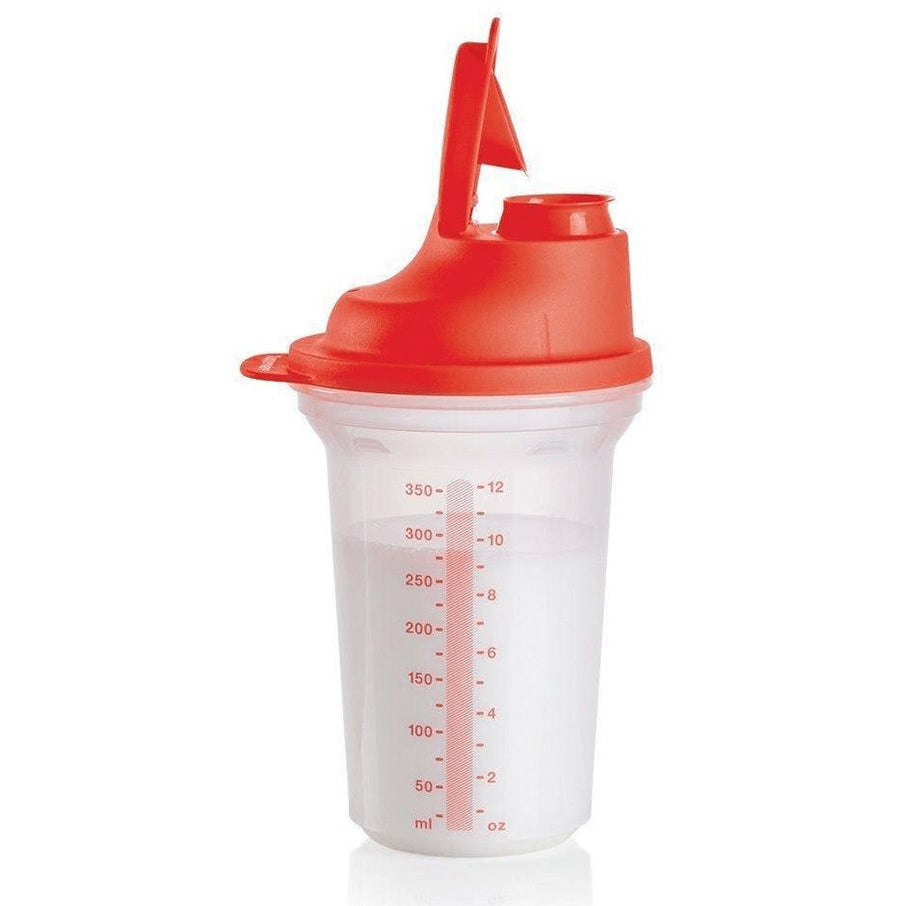 Tupper Shaker Tupperware Shaker Bottle Tupperware Quick Shake 500ml (Red)